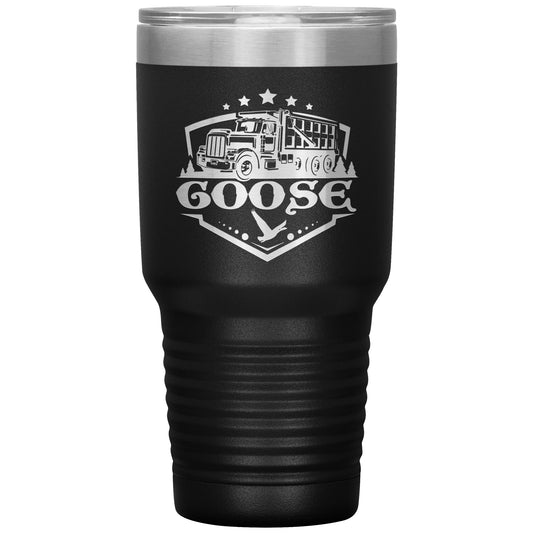 Goose Truck Logo 30oz Tumbler