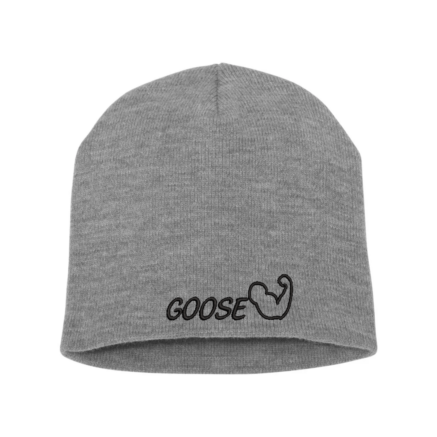 Goose Embroidered Beanie