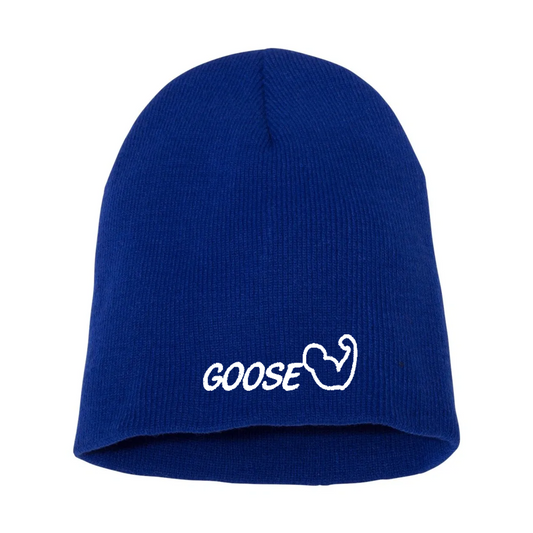 Goose Embroidered Beanie