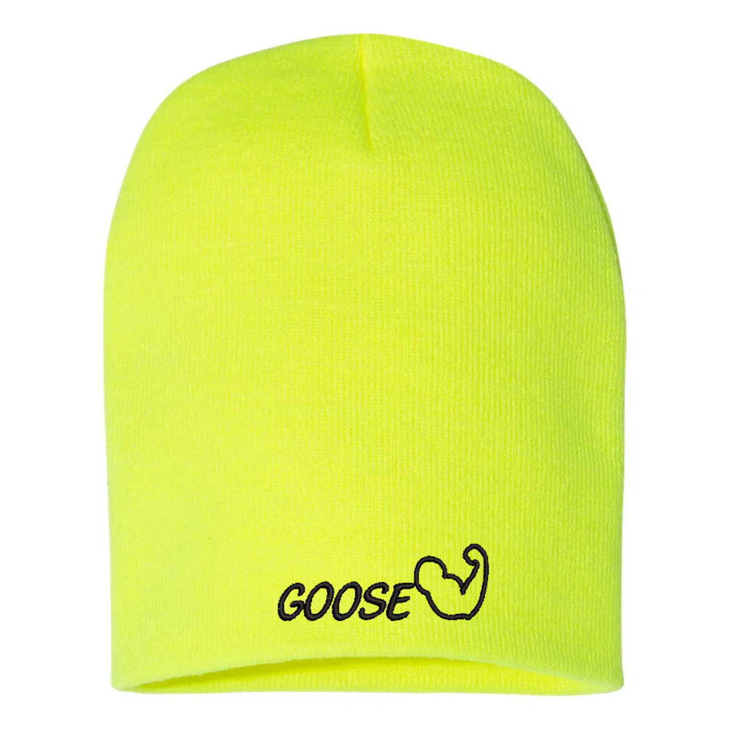 Goose Embroidered Beanie